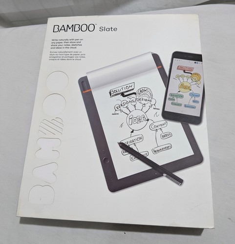 Wacom bamboo slate small - slate,