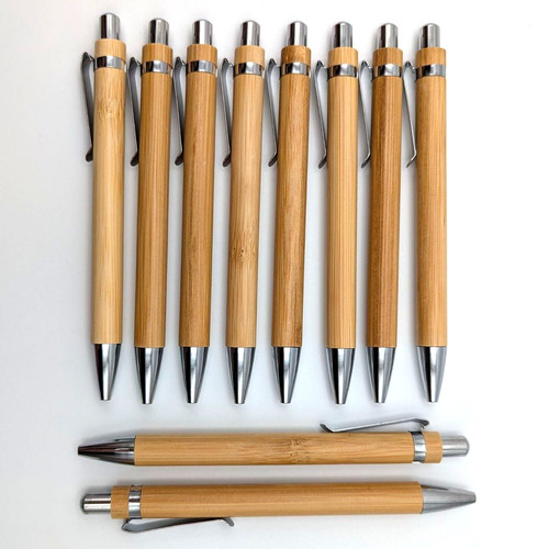 Bamboo ballpoint pen natural - bamboo,