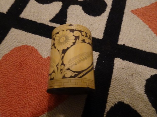 Vintage lacquered chinese hand - vintage,