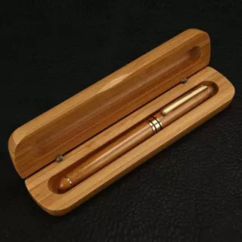 Wood pen matching gift box - wood,
